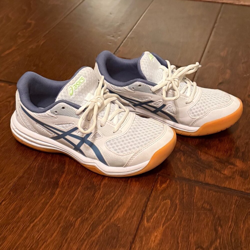 Asics Upcourt 5 sneakers (blue/white) size 4